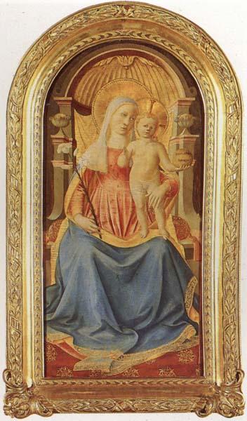 Benozzo Gozzoli Madonna and Child Norge oil painting art